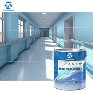 High Gloss Colored Self Leveling Floor Coating Stain Resistant Corrosion
