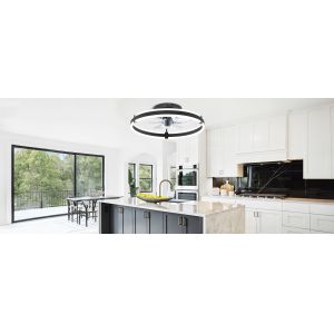 Wholesale Remote Modern Flush Mount Led Fan Light Fandelier Ceiling Fans for