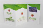 CMYK printing electronic lcd video mailer with high resolution screen
