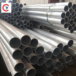 China Mill Finished Decorative Aluminum Tube 6065 - T6 6000mm factory