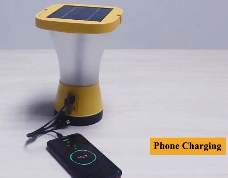 Water Proof Solar Emergency Light Camping