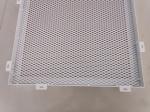 Powder Coating White Color Expanded Metal Mesh For Wall Facaded