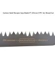 Carbon Steel Recipes Saw Blade 9" 225mm 5TPI for Wood Cut,Reciprocating ,Power