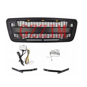 China Plastic LED Eagle Wing Style Front Middle Grille With Light For Ford F150 2007-2008 factory