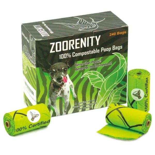 100% Biodegradable Custom Products for Dogs Unscented Dog Poop Bags for Pet