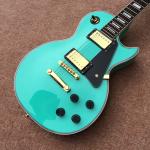 Custom LP electric guitar, Rosewood Fingerboard & Solid Mahogany Body Gold