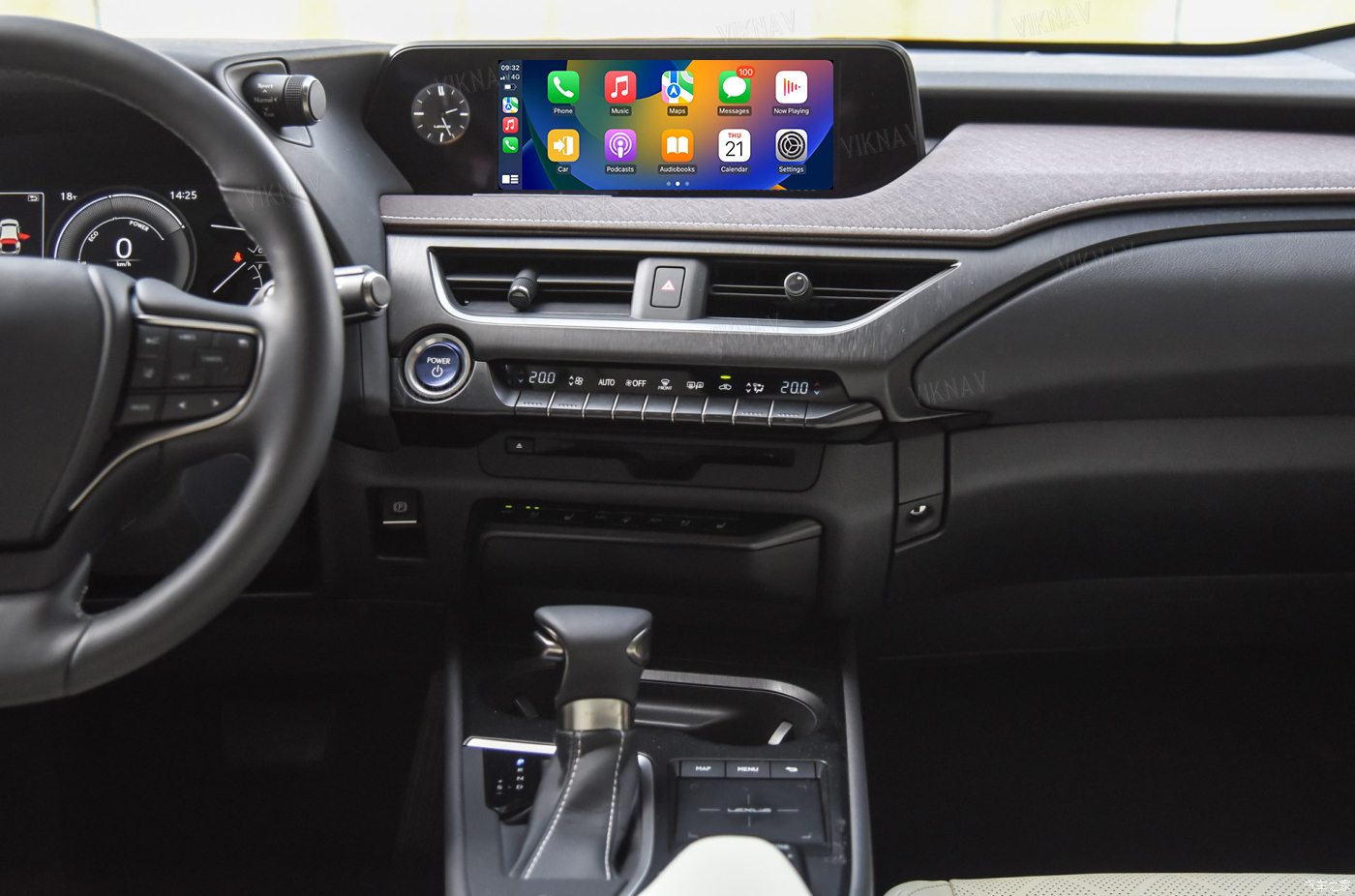 Viknav Linux System For Lexus UX 2019 -2022 Wireless Apple CarPlay Android Auto only support original car 10.25 inch Scr