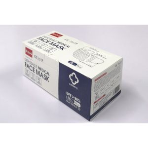 3 Layers Surgical Nonwoven Face Mask , Protective Face Mask With Earloops , FDA CE Certification