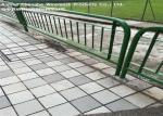 Hot Dipped Galvanized Metal Safety Railing With Fish Tail PUB Standard
