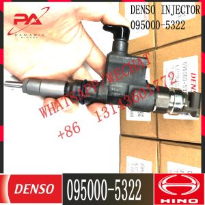 Common Rail Fuel Injector 095000-5322 For HINO DUTRO N04C 23670-E0140 23670