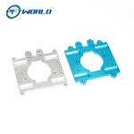 Laser Cutting Precision Sheet Metal Parts Silver Color Bending Process