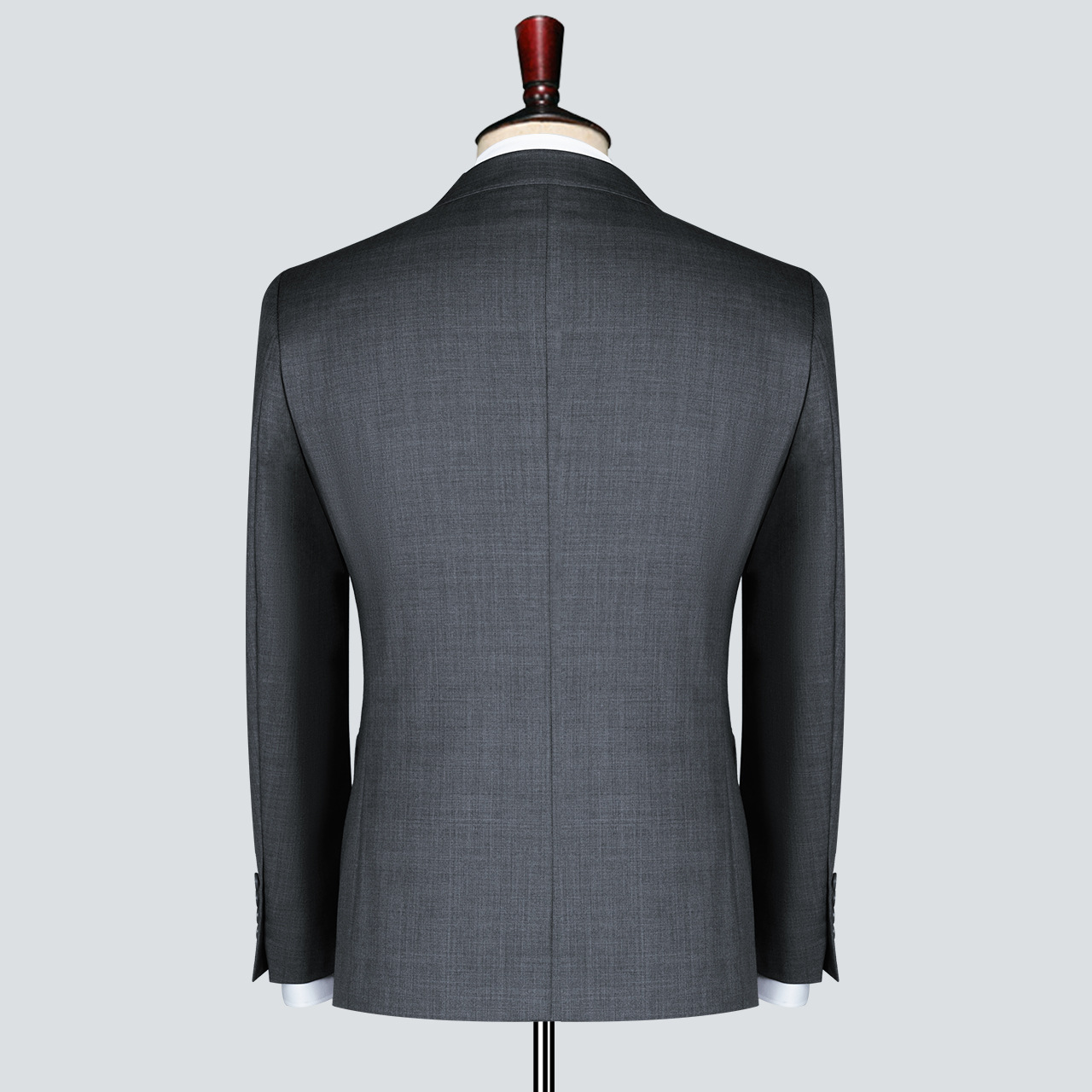 Regular Clothing Length Formal Men's Suits Woolen Slim Fit Single Breasted Suits