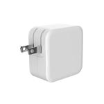 PD 65W GaN charger USB-C Power adapter 2-Port 1C1U compatible mobile phone