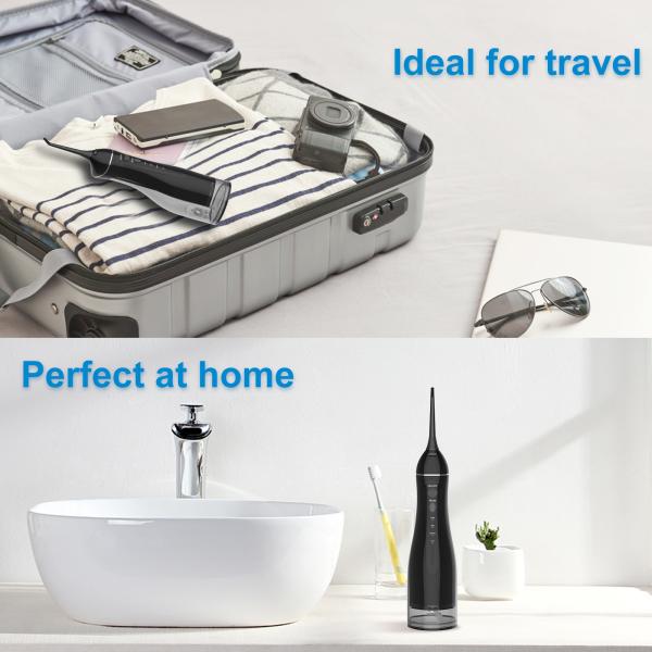 300ml Water Tank Capacity Rechargeable Water Flosser 5 Hours Charging Time