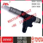 DENSO Diesel Common rail Injector 095000-5321 for TOYOTA 23670-78030