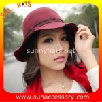 6090434 Sun Accessory customized winner fashion wool felt clothe hats, women