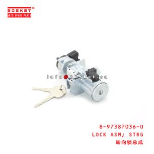 China 8-97387036-0 Steering Lock Assembly 8973870360 Suitable for ISUZU NPR75 NLR85 on sale