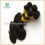 Hand tied weaviing Malaysian virgin remy hair,body wave hair extension no shed