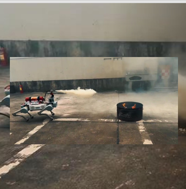 Revolutionizing Mobility With Advanced Legged Robots Firefighting Quadruped Robot