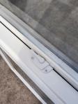 Anti corrosion Sliding Single Hung Vinyl Windows Without Tilt Sound insulation