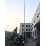 10m locking pneumatic telescopic mast 150kg payloads-mobile telecom mast tower