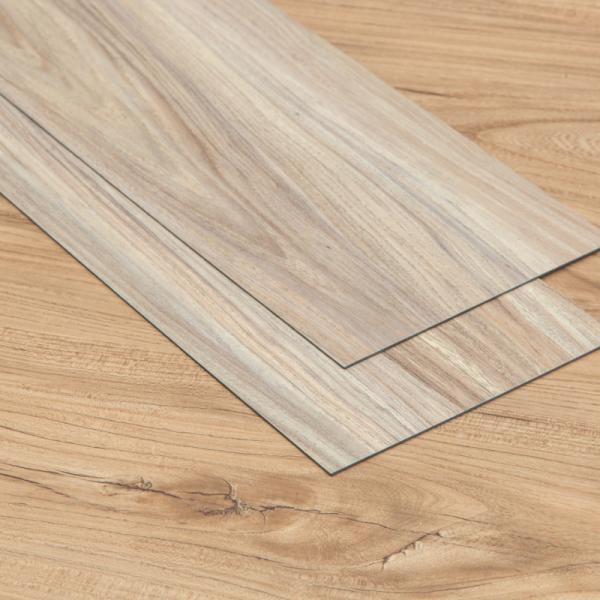Skid Resisting Commercial Flooring Vinyl Tiles Deformantion Prevent Non