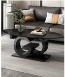 Minimalist Italian Creative Oval Marble Top Coffee Table Customized Size