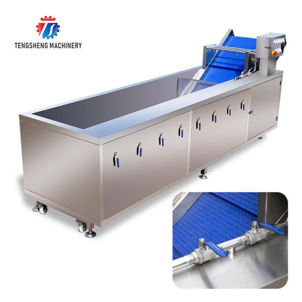 3KW Circumvolving Fruit And Vegetable Cleaning Machine , Sedimentation Tank
