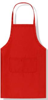 Nylon Front Pocket Apron , Waterproof Kitchen Cooking Apron With Adjustable
