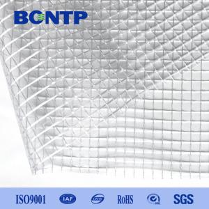 China High-Strength PVC Transparent Mesh Fabric for high speed door factory