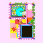 Factory Maze Commercial Kids Pink Candy Theme Indoor Playground Equipment