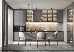 Free CAD Design MDF Wood Furniture Wooden Lacquer Kitchen Cabinets