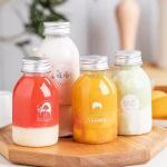 Food Grade 500ml Plastic Beverage Jar Bear Shape For Juice Milk