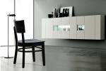 Full Solid Wood Chair in Nordic Modern Style for Restaurant Dining and Family