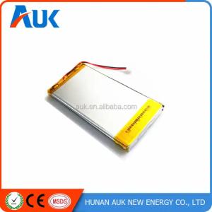 China GPS Lithium Ion Polymer Battery 1C 7.4V 1400mAh LiPo Battery factory