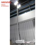 4x180W LED mounted roof mast light 4.5m pneumatic telescopic mast, vehicle roof