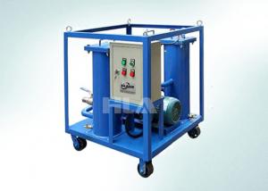 China Carbon Steel Portable Hydraulic Oil Filtration Unit With Electric Control Panel on sale