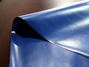 China PVC Knife Coated 1000D*1000D Tarpaulin Fabric Roll factory