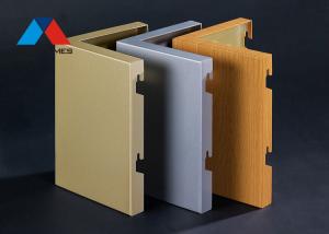 China Square Metal Column Covers , Corrosion Resistant Aluminum Column Cladding factory