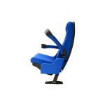 Fireproof Fabric Theater Seats / Commercial Theater Seating ISO9001 Certified