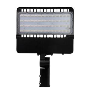China Aluminum material High lumen 100W Shoebox IP65 LED street Light for highway city road use warranty 5 years factory