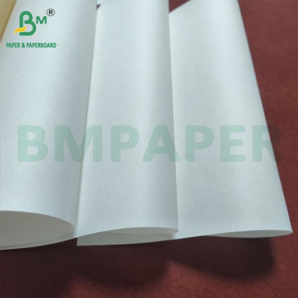 China 40gsm White Grease Resistant Food Wrap Paper Excellent Printability factory