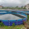Buy cheap Outdoor Galvanized Steel Pipe PVC Fish Pond Breeding Circular Water Pool For from wholesalers