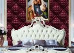 Concise European Style Living Room Wallpaper For Background , OEM Service