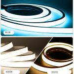 1000lm DC 12V IP55 Silicone Led Strip Light For Outdoor / Indoor Decor
