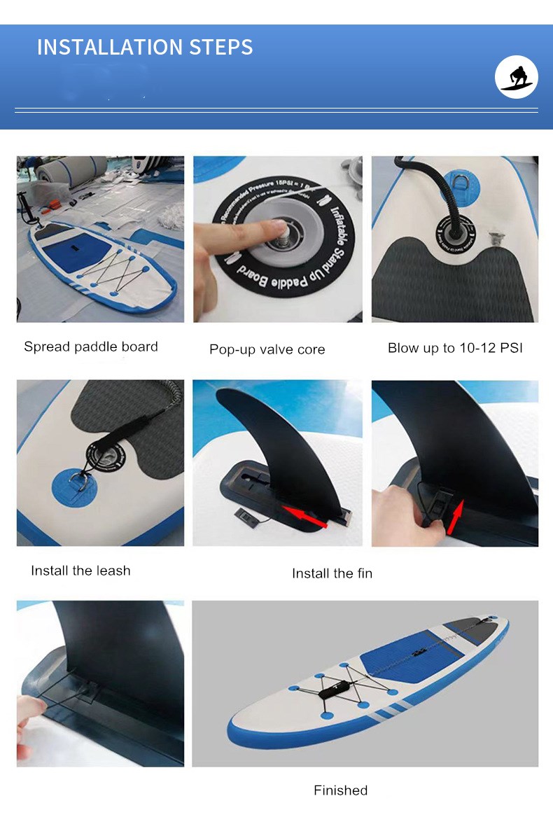 Outdoor Surfing Sup Inflatable Paddle Board Mini Universal For Children Sup Surfboard