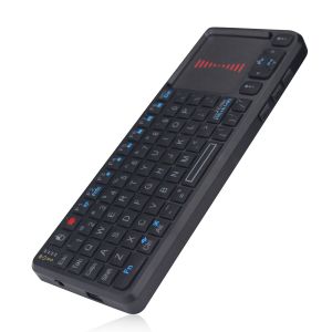 RF Wireless Keyboard Laser Pointer , Computer Wireless Keyboard With Keypad