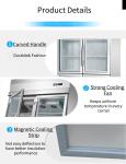 Odorless Kitchen Fridge Freezer