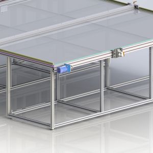 Blind Fabric Roll Winding and Collecting Machine 3M Capable