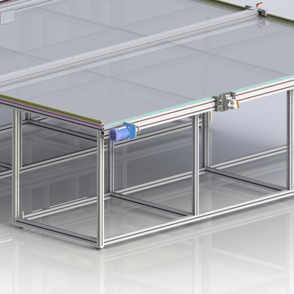 China Blind Fabric Roll Winding and Collecting Machine 3M Capable factory